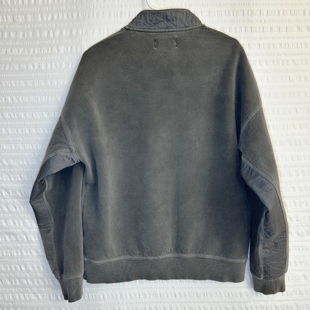 Jordan 23 Engineered Pullover 1/4 Zip Sweatshirt Grey Utility Pocket Mens M - Picture 2 of 15